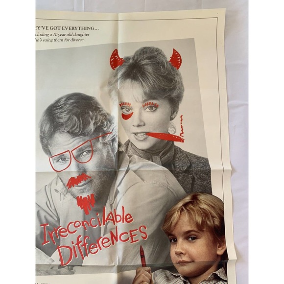 Irreconcilable Differences Original One Sheet Movie Poster - Folded - 1984 - Picture 5 of 8